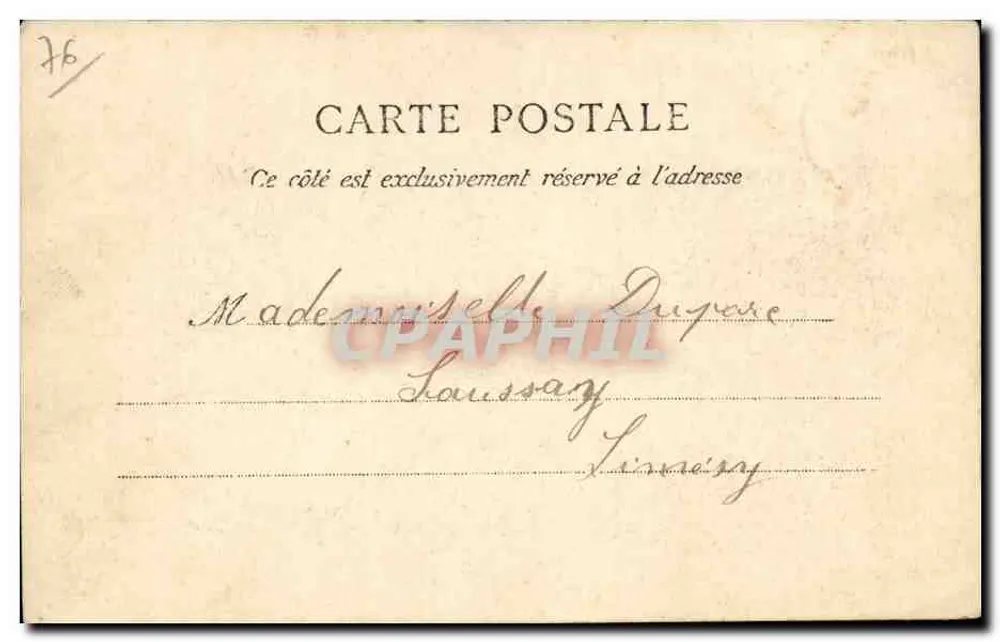 Rouen — Vieille Maison, place de la Cathédrale — La C. P. A., Paris, n° 2058 - Verso
