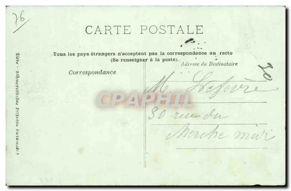 Le Tréport — Vista geral — LL. - Verso