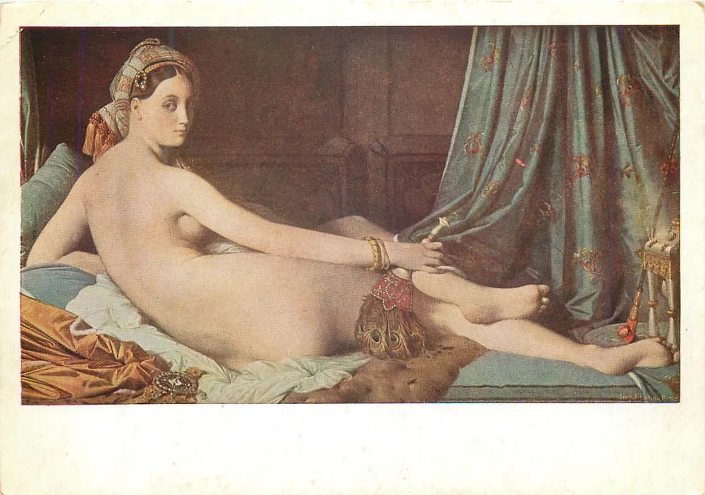 Odaliszka — J.-A. Ingres (1780-1867) — Les Éditions Nomis, Paryż - Awers