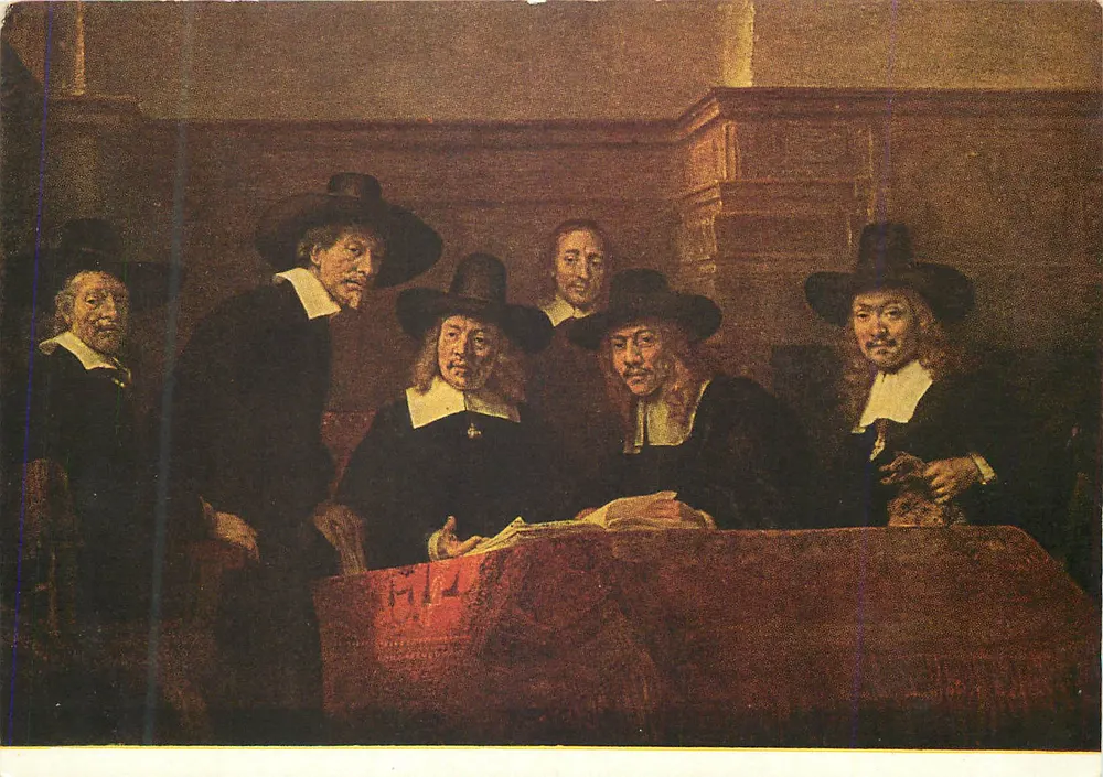 Die Syndikus — Rembrandt (1606-1669) — Les Éditions Nomis, Paris - Vorderseite