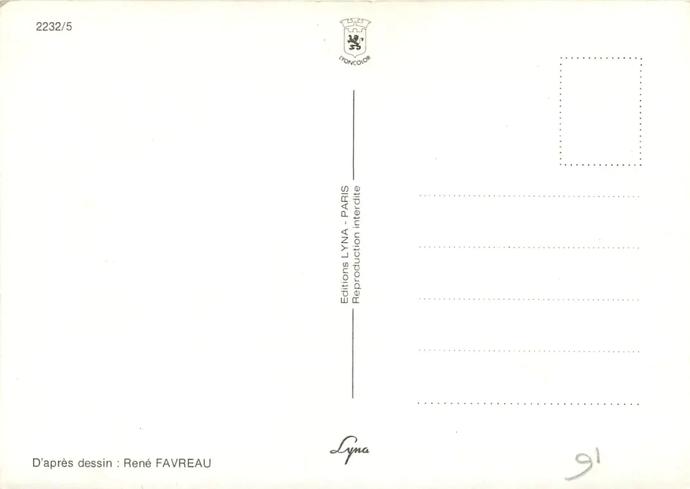 Maus — Vorräte für zwei — Editions LYNNA PARIS - Rückseite