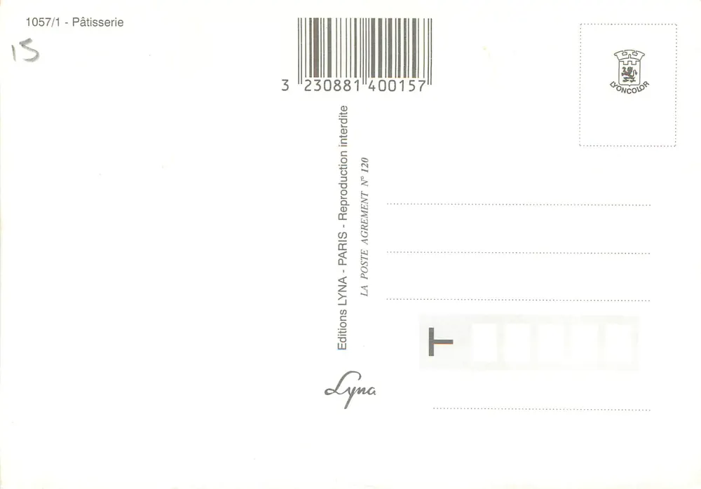 Flan — Humoristisches Zeichnen mit einer Flan-Scheibe — Editions Lyna - Rückseite