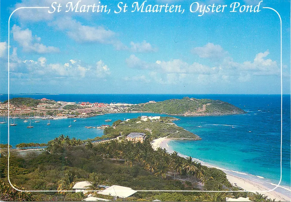 Oyster Pond — Saint Martin / Sint Maarten — André Exbrayat Editions - Vorderseite