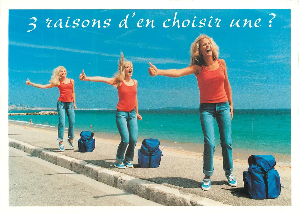 3 Gründe, eine zu wählen? — Werbung für Peugeot Mistral — Sonderedition Mistral - Vorderseite