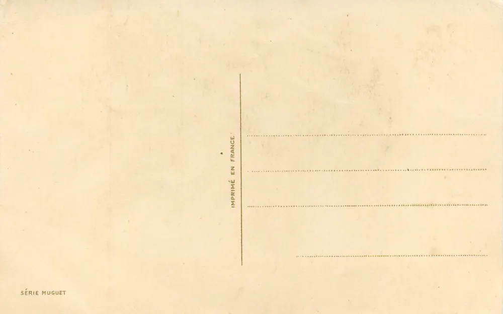 Muguet — Porte Bonheur — Série Muguet - Verso