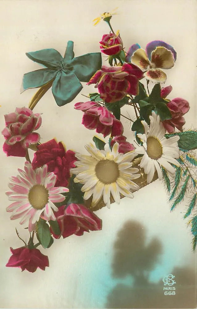 Bouquet de flores — Paris 668 — Editora Paris 668 - Frente