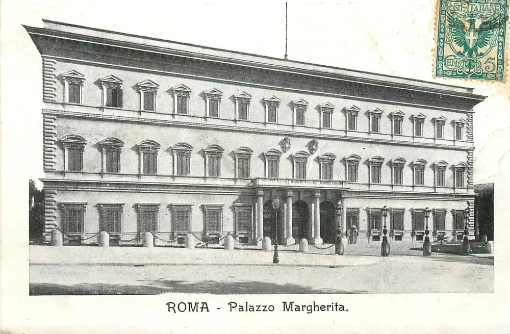 Roma - Palazzo Margherita — editor desconhecido, número de série não visível - Frente