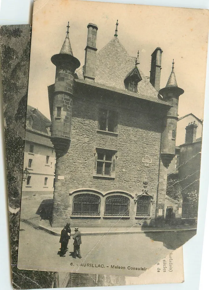 Aurillac — Maison Consulaire — éditeur Sarladdis - Frente