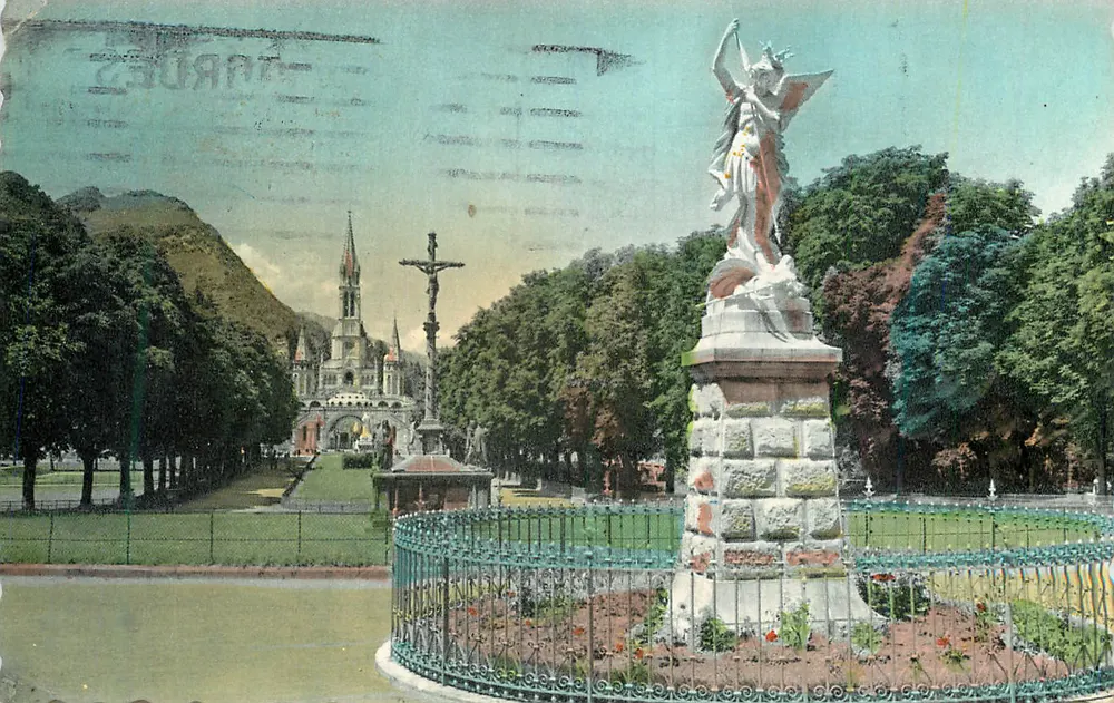 Die Esplanade, der Erzengel Michael und die Kreuz der Bretonen — Éditions Midi-Pyrénées, n°91 - Vorderseite