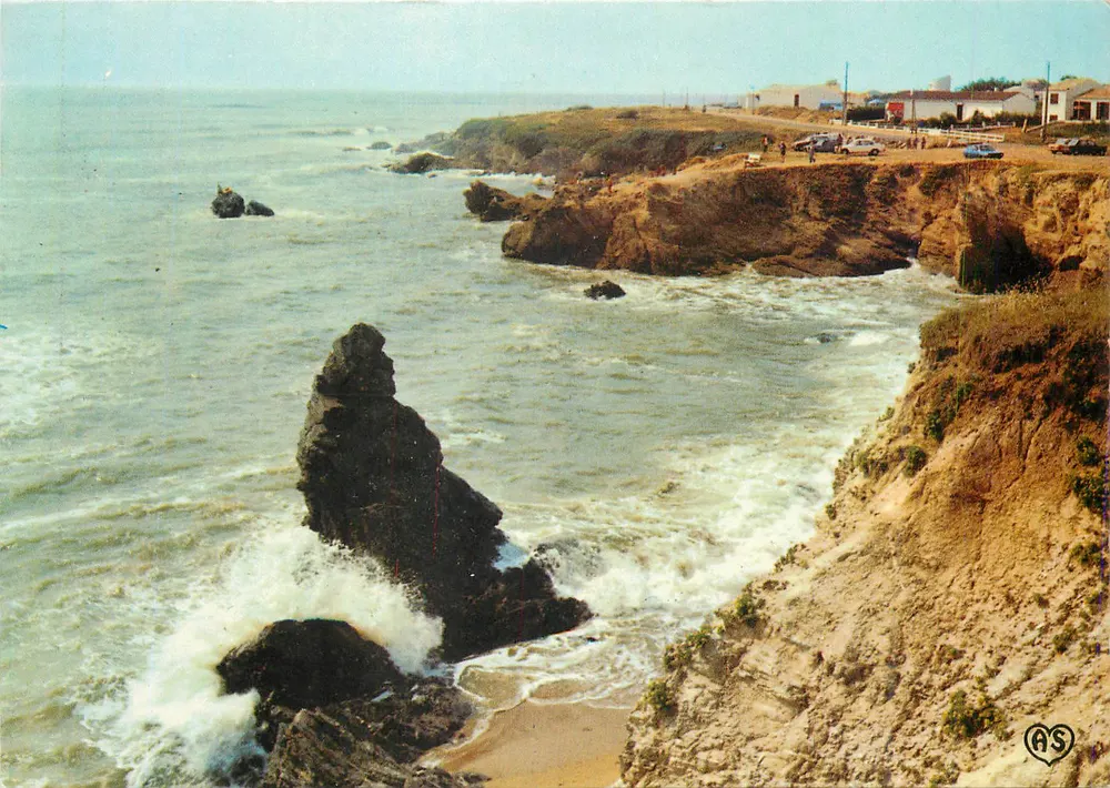 Der Rocher Véronique — Bretignolles-sur-Mer (Vendée) — AS Éditeurs - Vorderseite