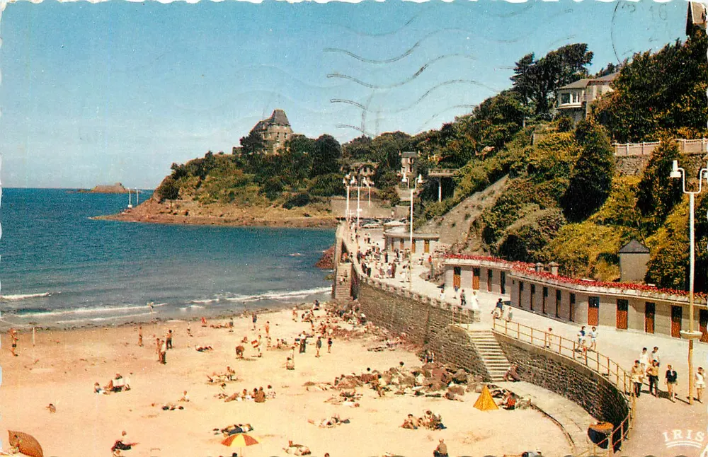 Dinard - Côte d'Émeraude — Die Strände in Richtung Pointe du Moulinet — Lumicad - Vorderseite