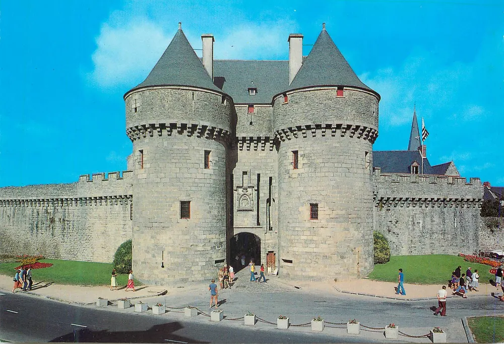 Porta de Guérande — Guérande (Loire-Atlantique) — Edições Dubray, n° 44350 - Frente