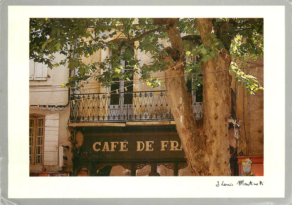 Café de France — Prévenchien — Jean-Louis Martinetti, Ref. 6109 - Vorderseite