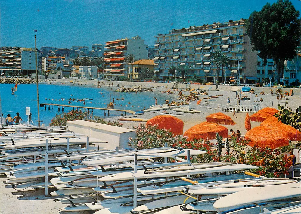 Roquebrune-Cap-Martin — Strand Carnolès — Drucker Mâcon - Vorderseite
