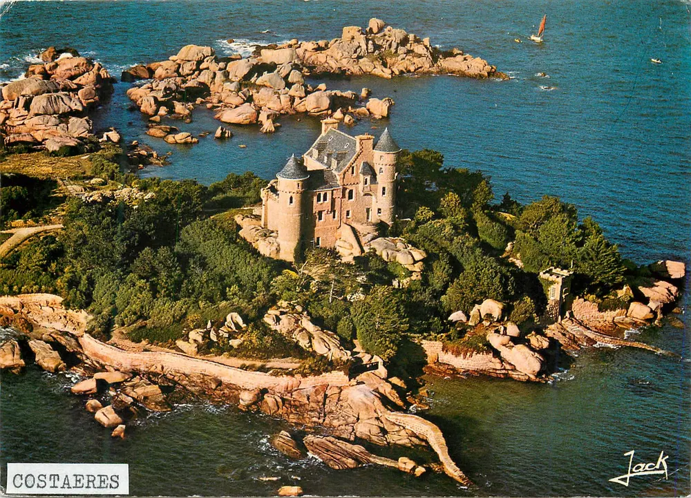 Schloss Costaéres — Île de Louannec — Editions d'Art 'Jack' - Vorderseite