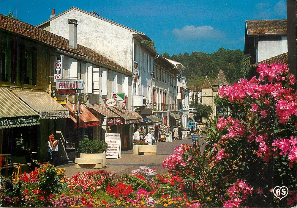Barbotan-les-Thermes — rua pedestre — AS - Frente