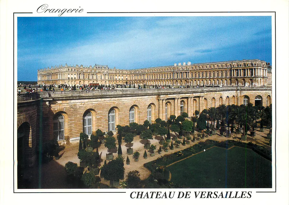 Orangerie — Castelo de Versailles — Éditions LYNA - Frente