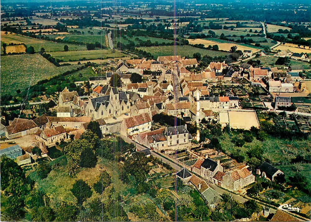 Asse-le-Boisne (Sarthe) — Vista geral — Combier Imprimeur Mâcon - Frente