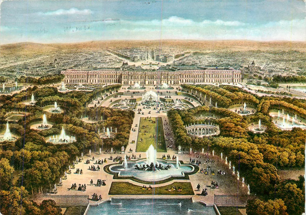 Versailles — O Panorama — Edições d'Art - Frente