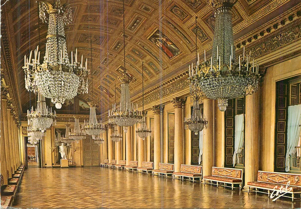 Palast von Compiègne — Galerie des Balls — ESTEL Editions - Vorderseite