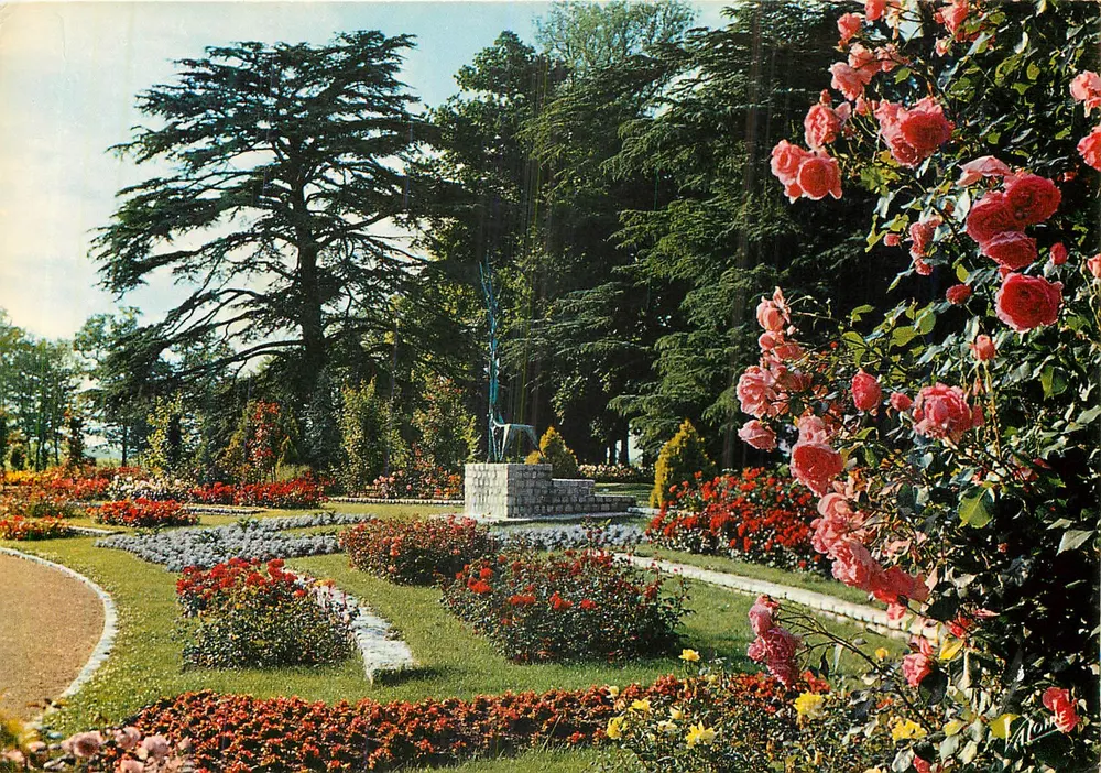 Blütenpark der Quelle — Olivet (Loire) — Edition Valoire, Nr. 3.717 - Vorderseite