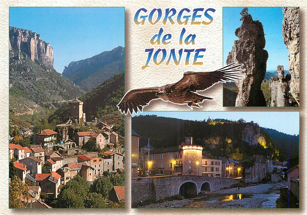 Gorges de la Jonte — Lozère — S.A. APA-POUX - ALBI, n° S0046 - Frente