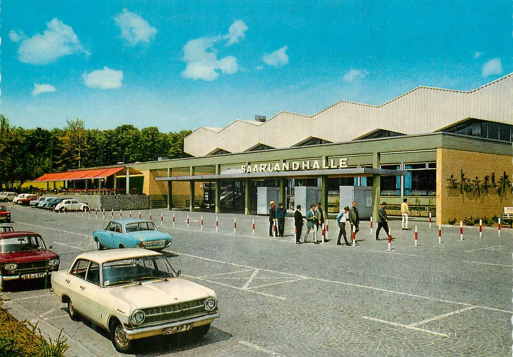 Saarlandhalle — Saarbrücken — editore Th. Klein GmbH - Recto