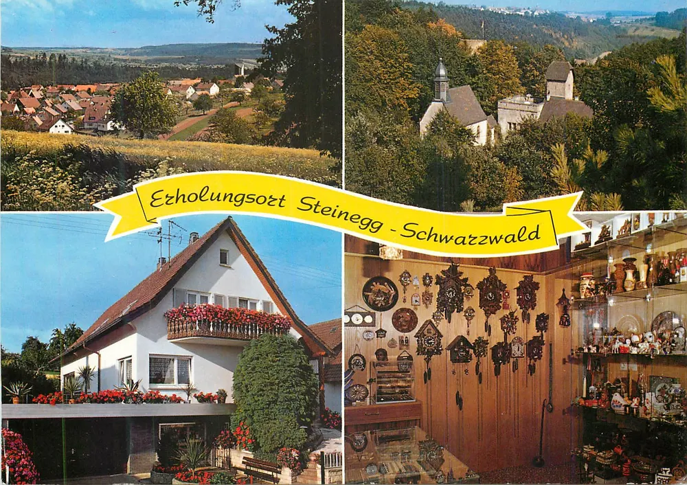 Steinegg - Schwarzwald — Relaxation Spot Steinegg - Schwarzwald — Jewelry - Watches - Travel Memorabilia - Front