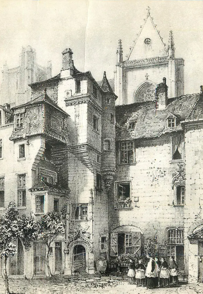 La Psalette — manoir de la fin du XVème siècle près de la cathédrale — ARTAUD Frères, Editeurs - Recto