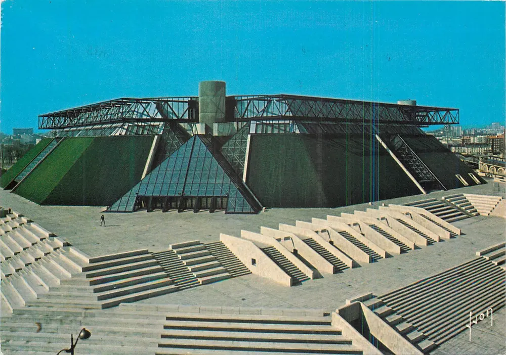 Palais Omnisports de Paris-Bercy — Moderne Architektur — Éditions d'art Yvon - Vorderseite