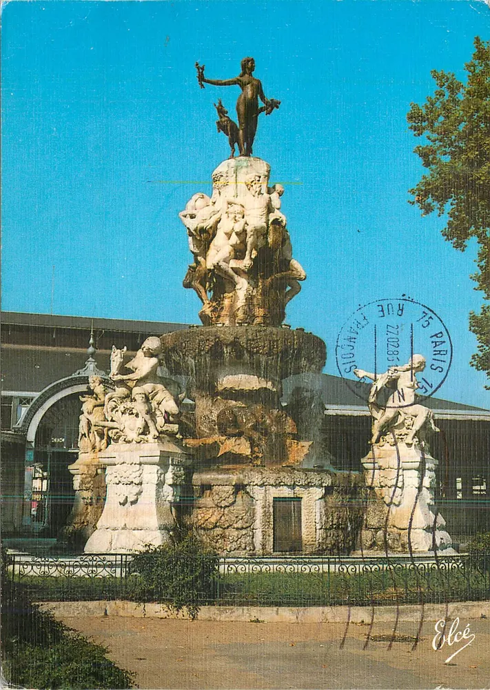Fontaine des Vallées — Tarbes — Verlag Elcé - Vorderseite
