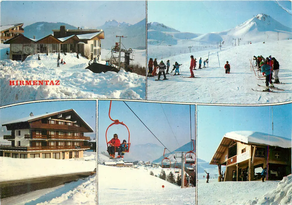 Hirmentaz — Skistation — Cellard de l'Économie Bron Editions - Vorderseite
