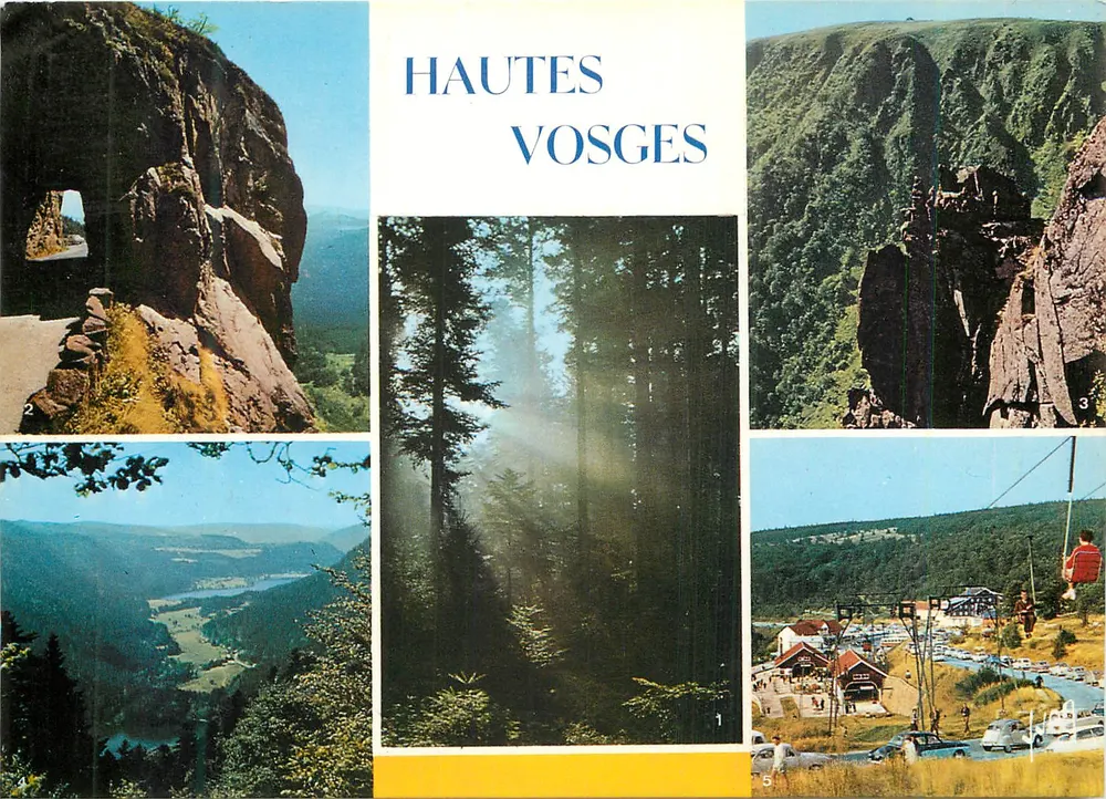 Hautes Vosges — Farben und Licht Frankreichs — Kunstausgabe Jean-Jaurès-94-Arcueil - Vorderseite