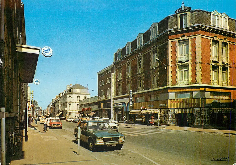 Arras — rua da Grand'Rue — Edições 'LA CIGOGNE' - Frente