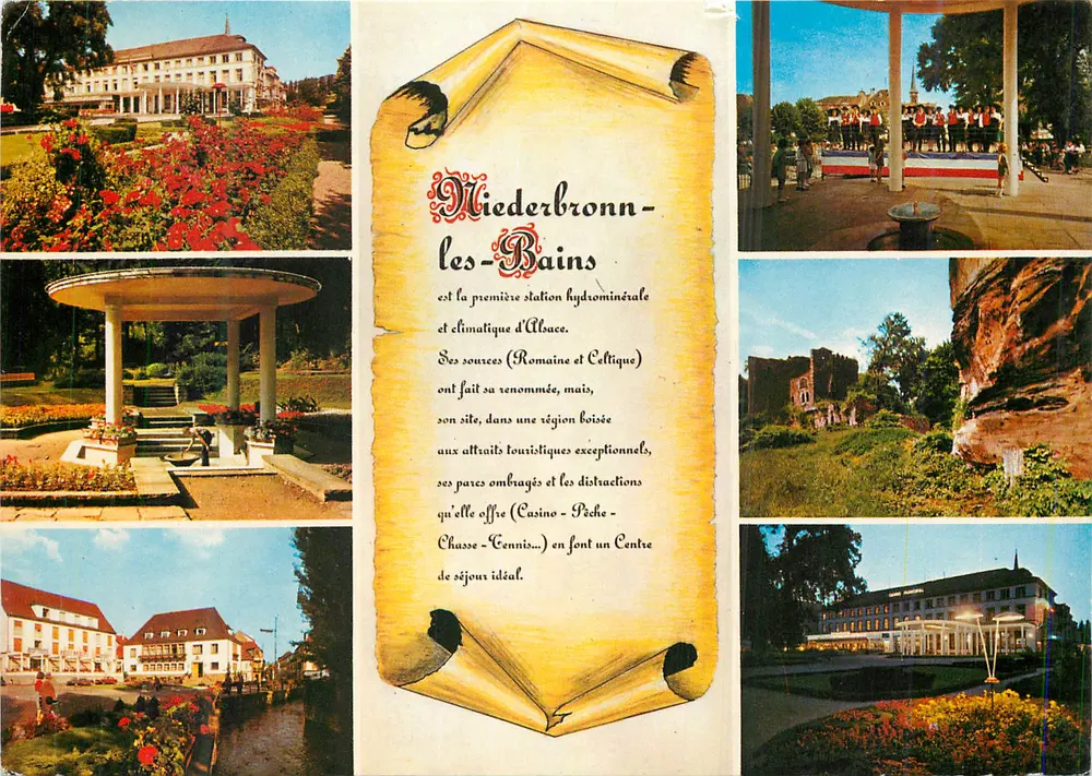 Niederbronn-les-Bains — estação termal e climática — Edição 'Europ' n°363 - Frente