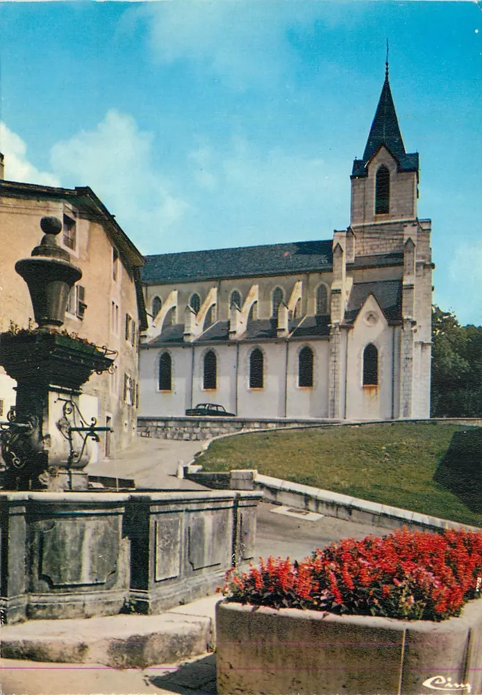 Gex (Ain) — A Igreja de São Pedro — Cing - Frente
