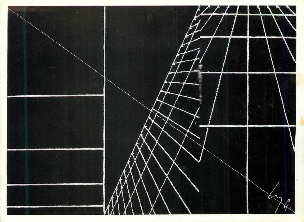 Geometria Variável — Tapete Carpet TPS 07 — Imp. A. Roques e Fils - Frente