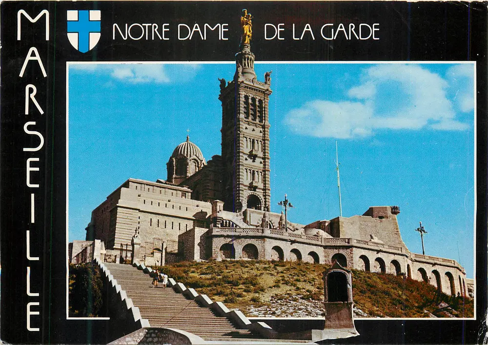 Nossa Senhora da Guarda — Marselha — Edição TARDY - Frente