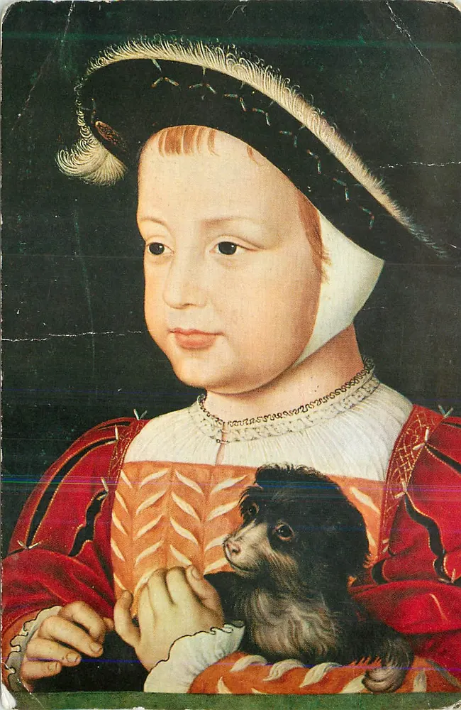 Henri II criança — Museu Condé, Chantilly — Editado pelo COMITÉ NATIONAL DE L'ENFANCE - Frente