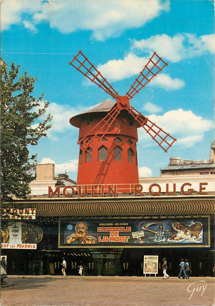 Le Moulin Rouge — Montmartre — Éditions LECONTE, n° 158/15 - Vorderseite