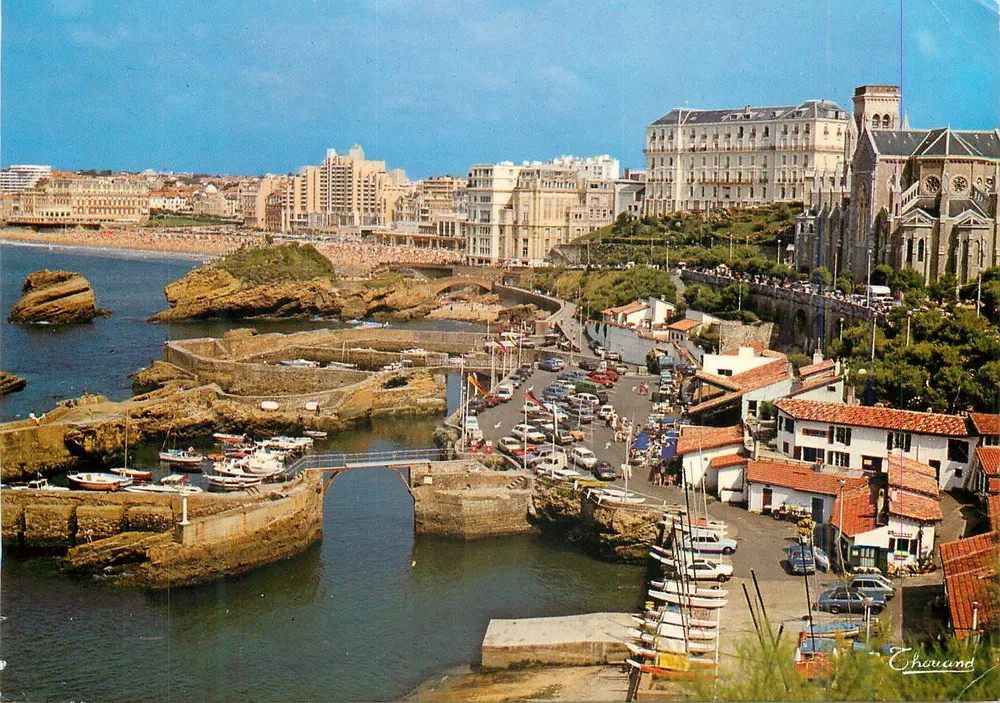 O porto dos pescadores em Anglet — Les Éditions Chauvand, n° 2 bis - Frente