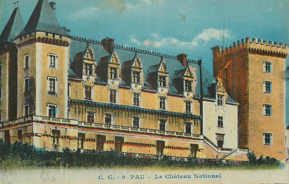 Pau — Le Château National — C.C. - 9 - Front