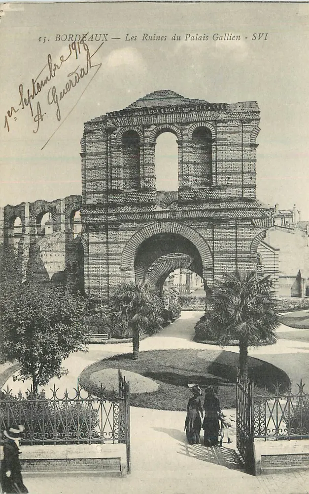 Bordeaux — Die Ruinen des Palais Gallien - SVI - Vorderseite
