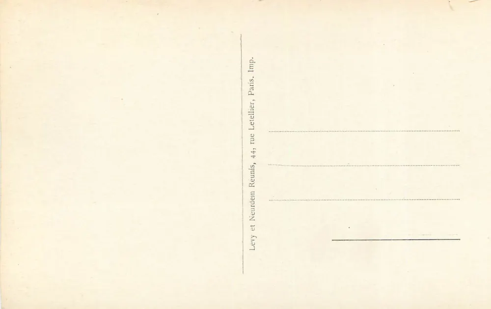Massif du Mont-Blanc — Argentière, Montrouge und Le Tour — LL. — n°36 - Rückseite