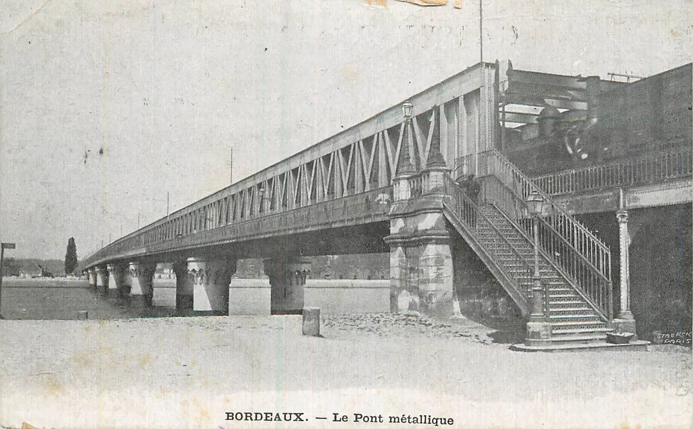 BORDEAUX. — O Ponte Metálica — STARK PARIS - Frente