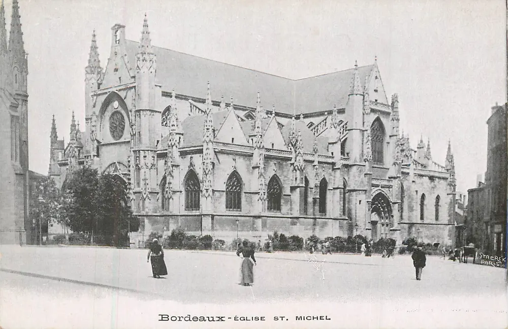 Bordeaux — Igreja de São Miguel — Stacerek Paris - Frente