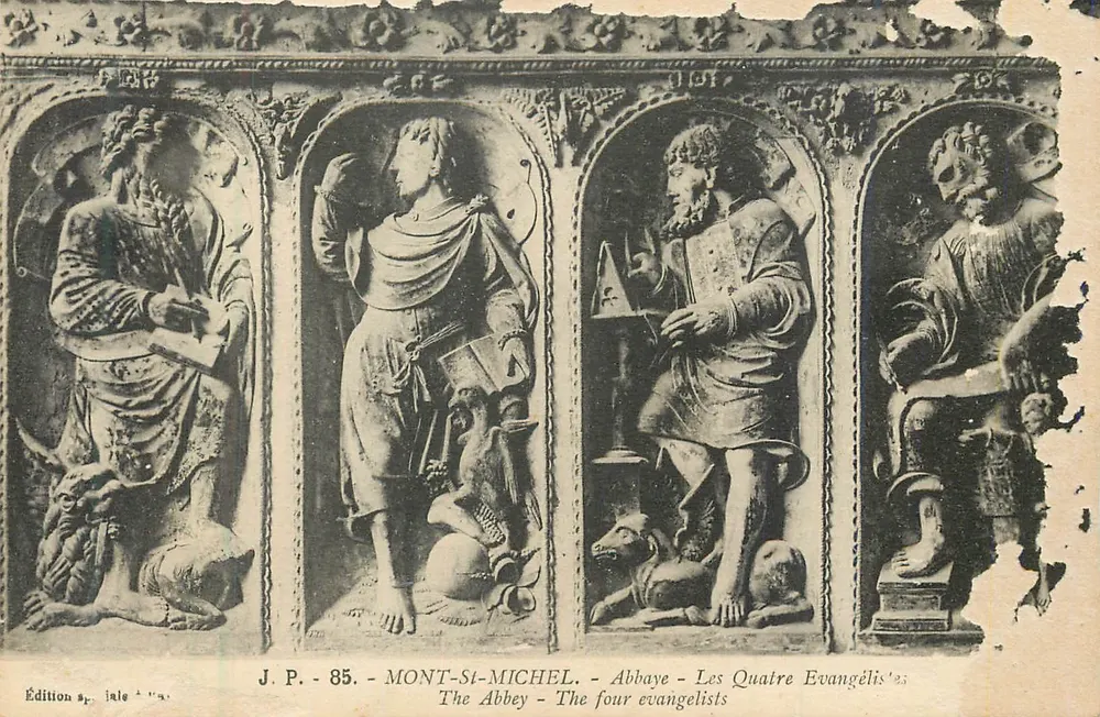 Mont-Saint-Michel - Die vier Evangelisten — J.P. - 85 - Vorderseite