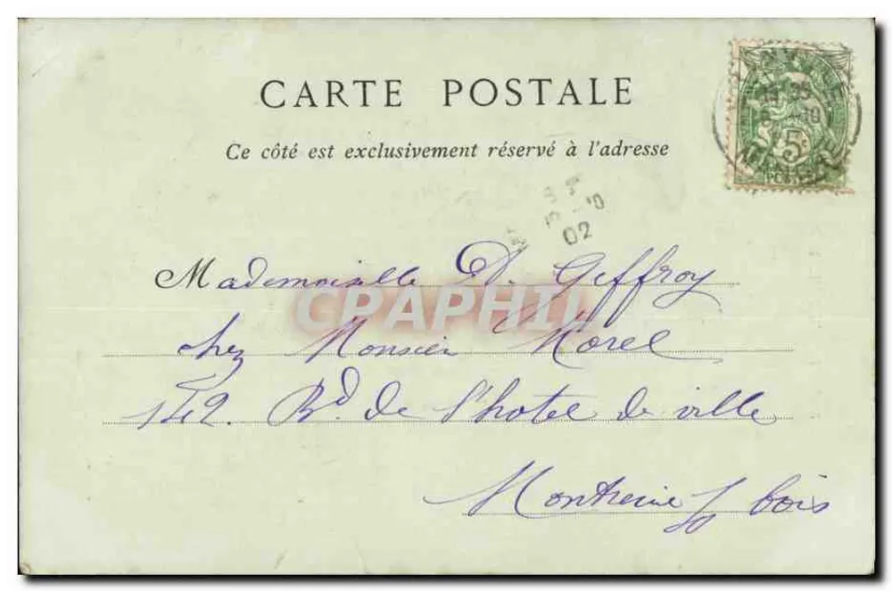 Cauchoise Milkmaid — ND Phot - Back