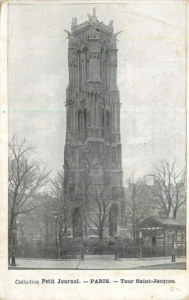 Torre Saint-Jacques — Paris — Coleção Petit Journal - Frente