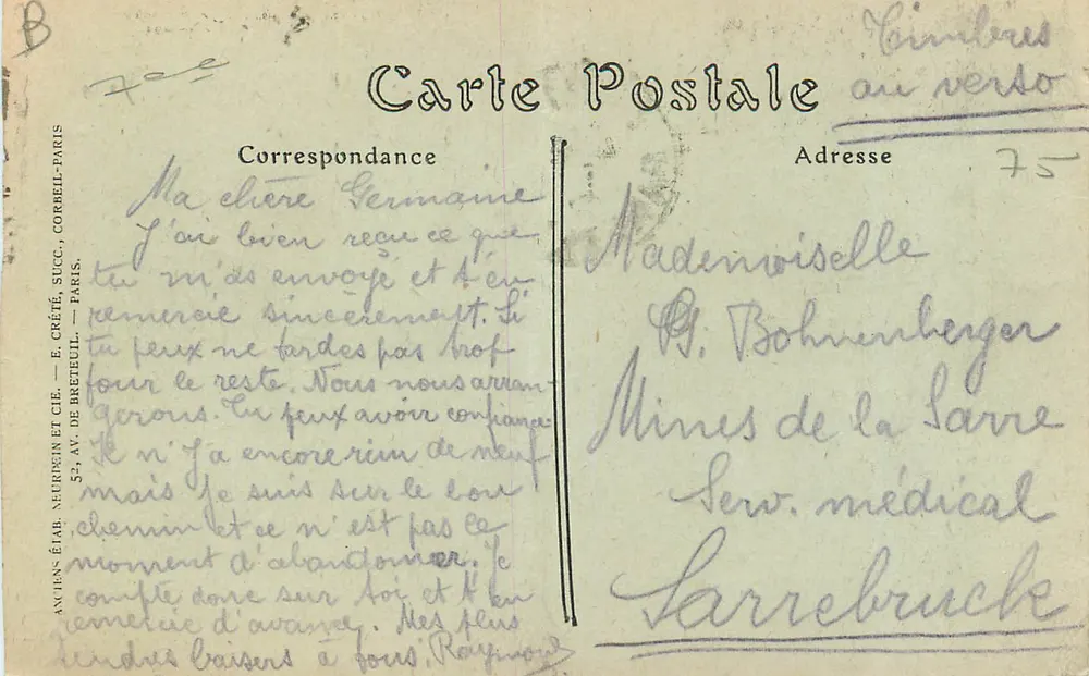 PARIS — FACHADA DO HOTEL DES INCALIDES — NDHOT - Verso